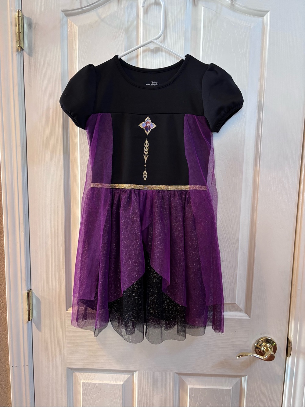 Disney Frozen II Anna Deluxe Tulle Dress, 7/8